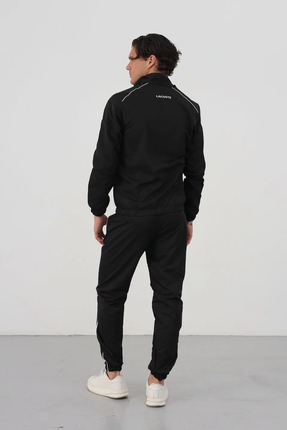 Court Piped Track Set — Black