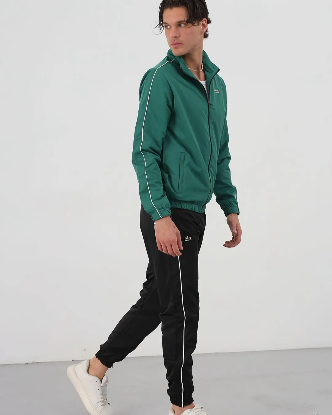 Court Piped Track Set — Green