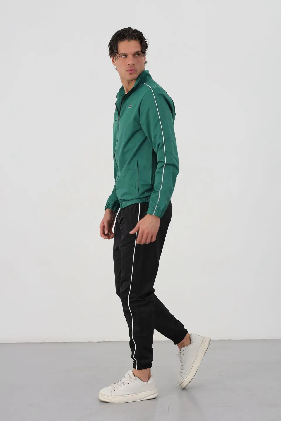 Court Piped Track Set — Green