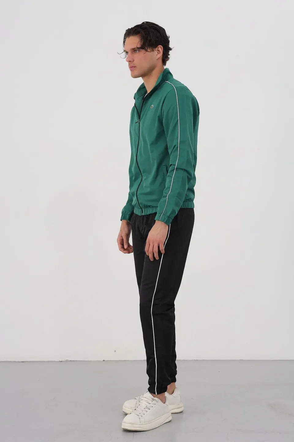 Court Piped Track Set — Green