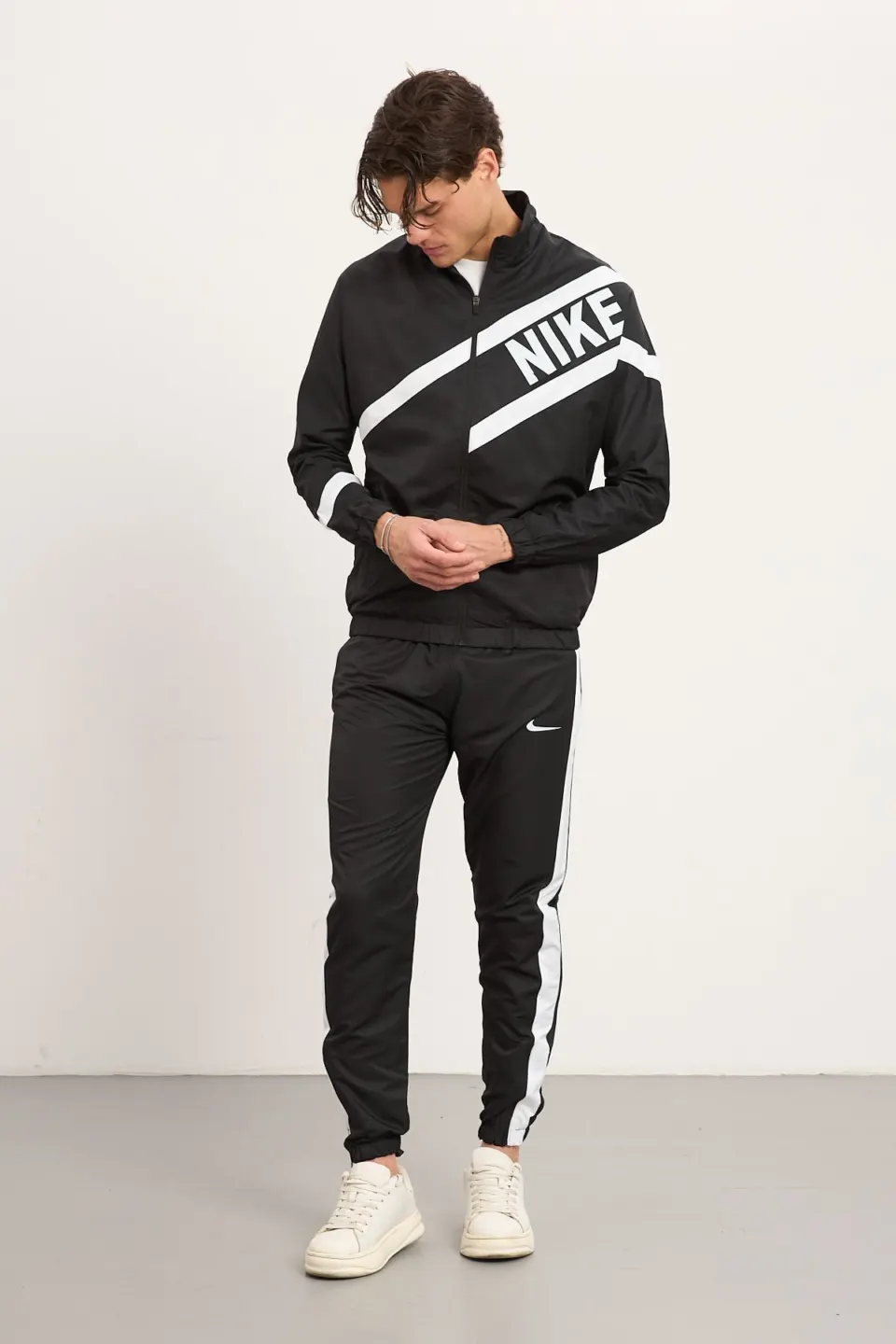 Crosswind Stripe Track Set — Black
