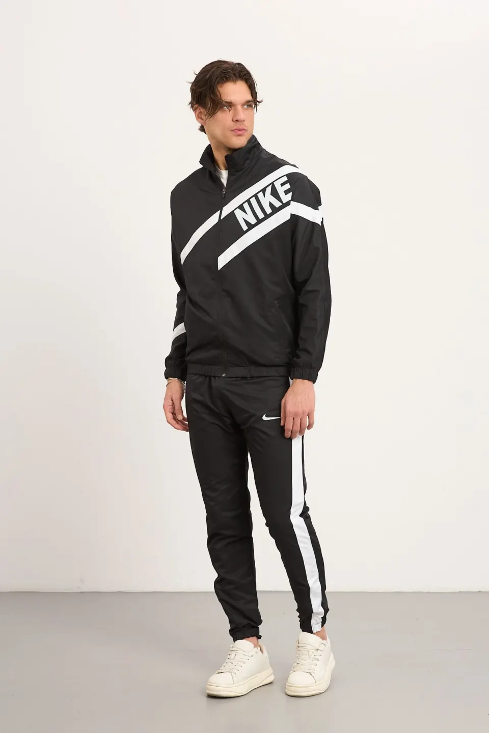 Crosswind Stripe Track Set — Black